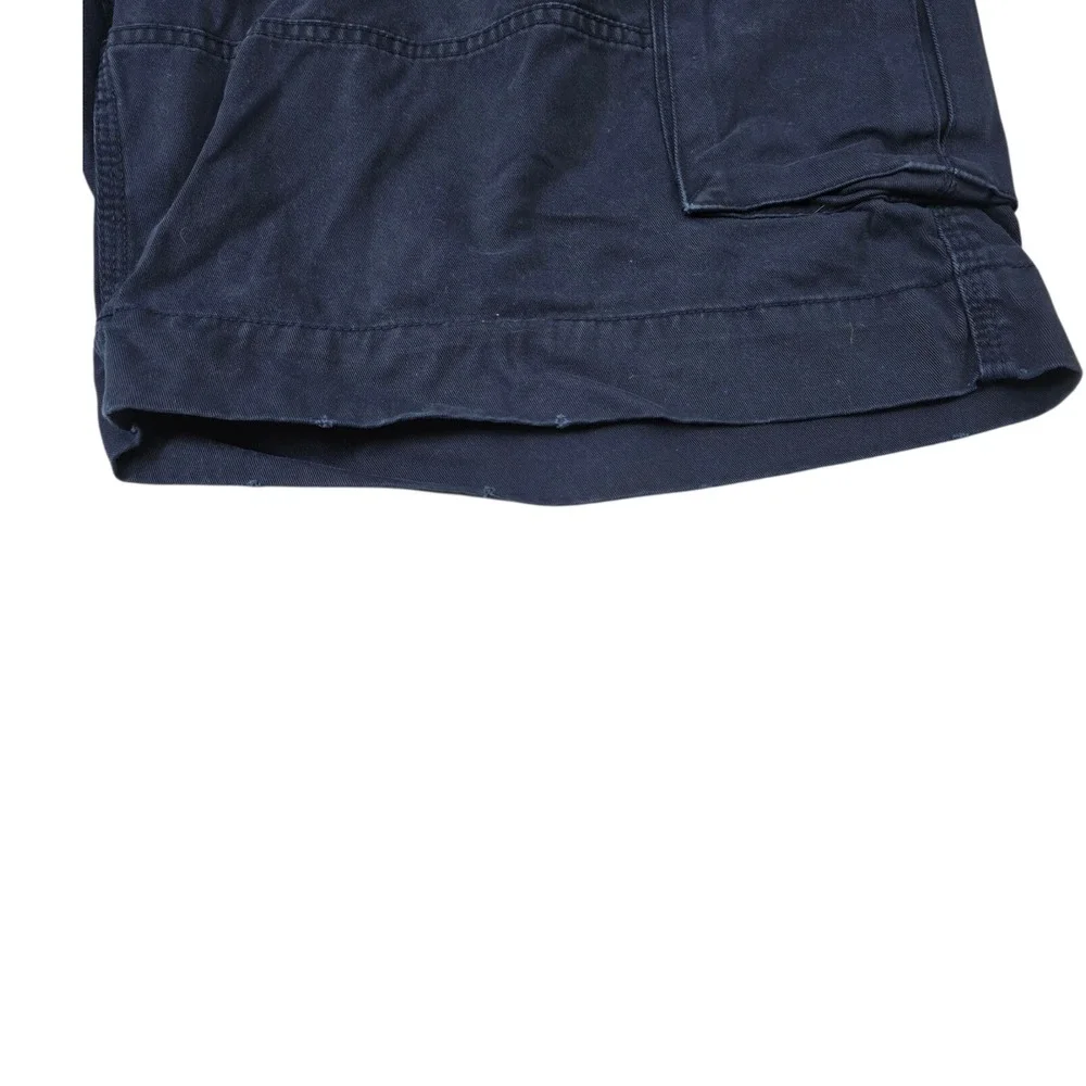 Polo Ralph Lauren‎ Classic Chino Cargo Shorts Mens Size 42 Navy Blue Cotton